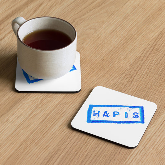 Cork-back coaster - Hapis