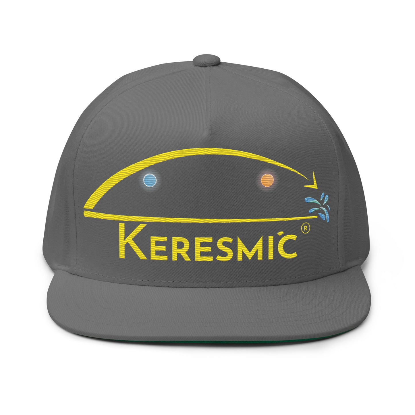 Flat Bill Cap - Yellow Keresmic