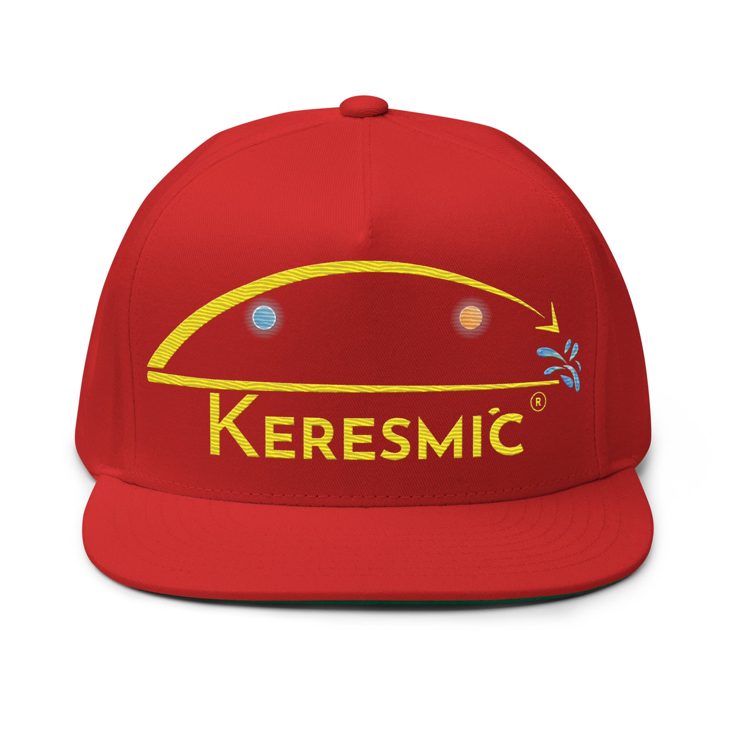 Flat Bill Cap - Yellow Keresmic