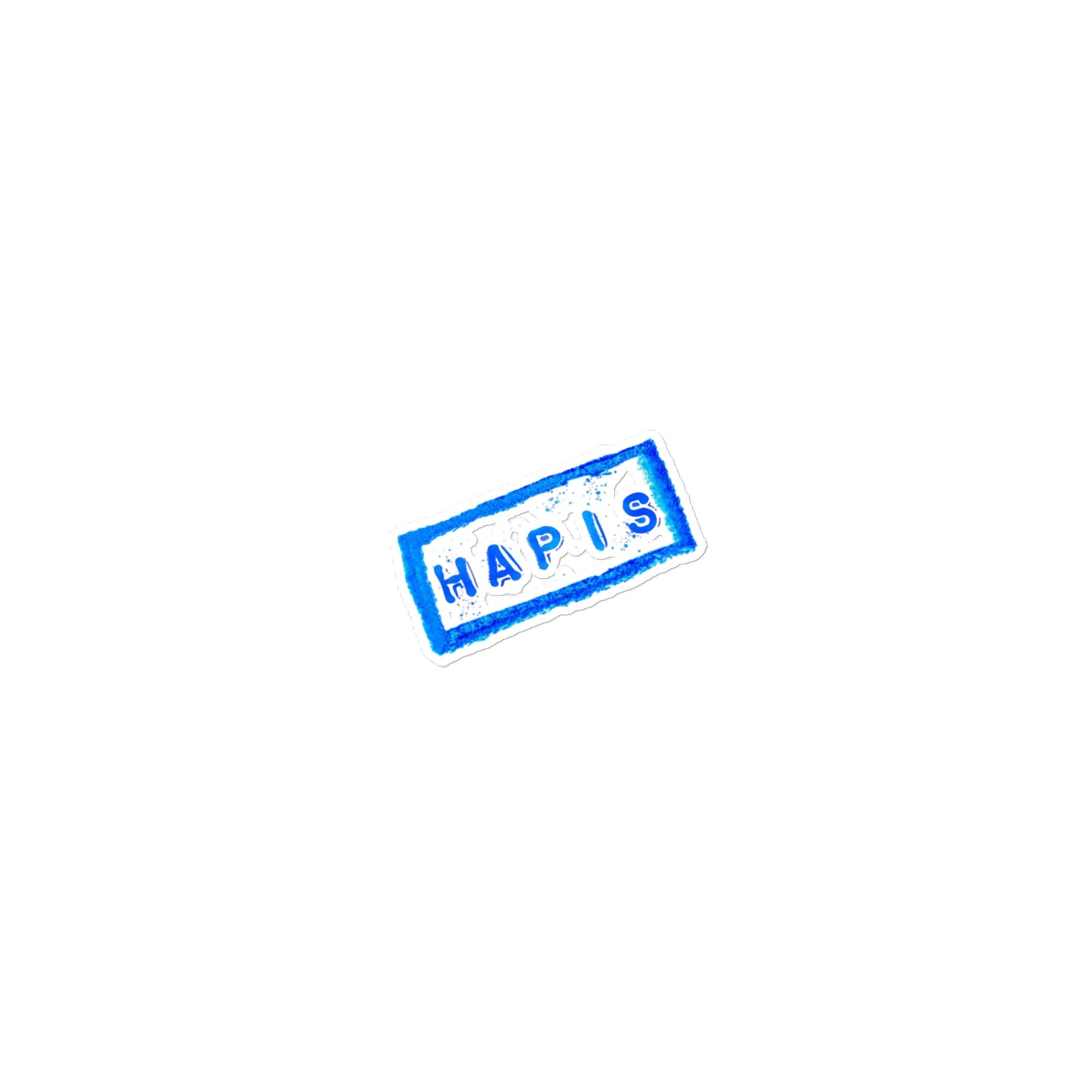 Bubble-free stickers - Hapis