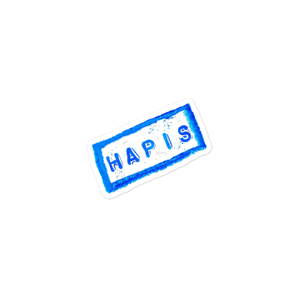 Bubble-free stickers - Hapis