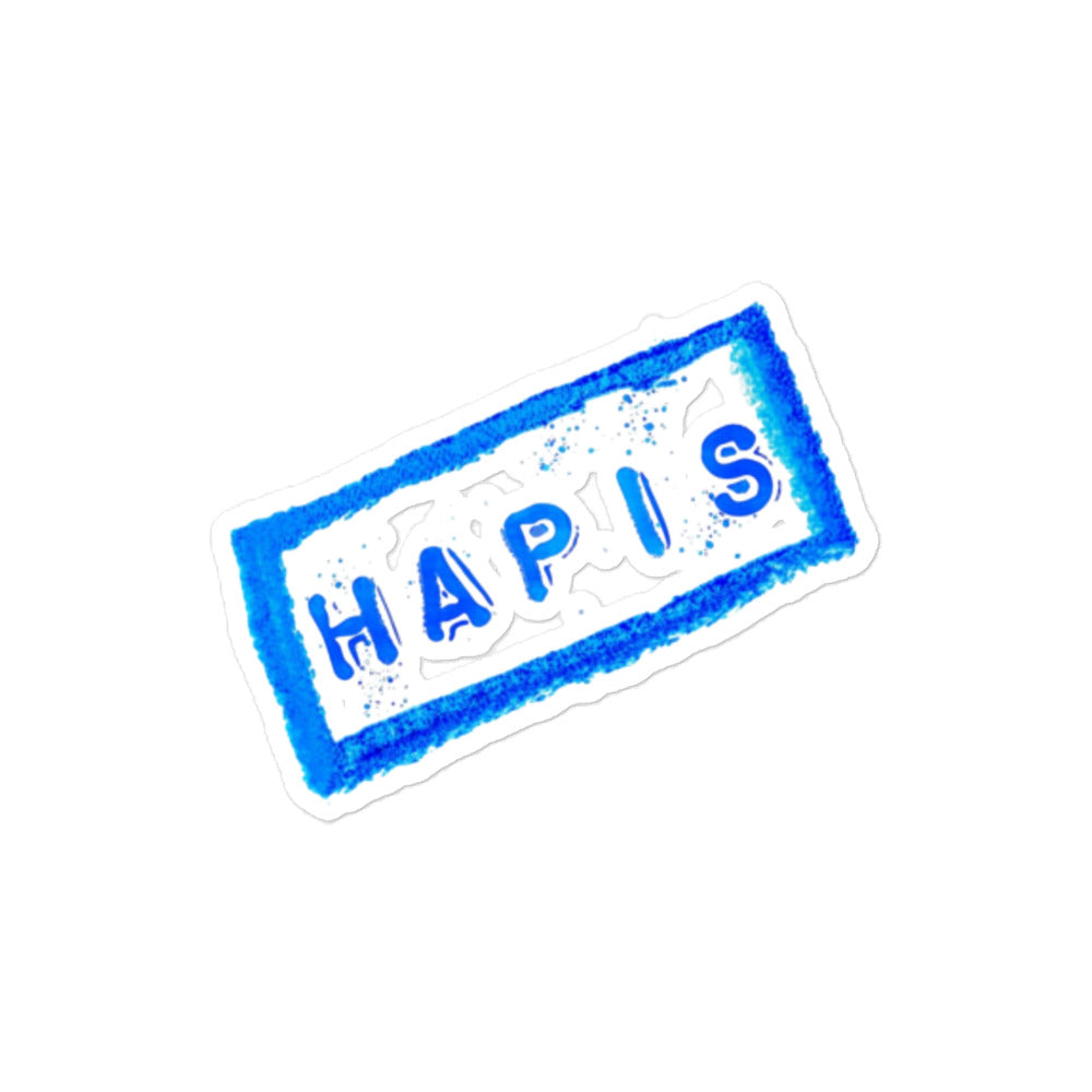 Bubble-free stickers - Hapis