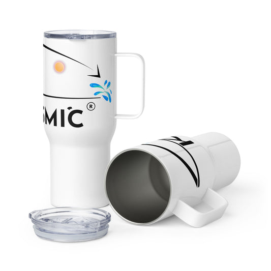 Travel mug with a handle - Keresmic