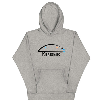 Keresmic Black - Unisex Adult Hoodie with Pouch Pocket