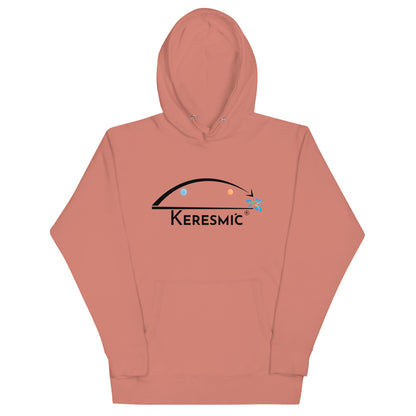 Keresmic Black - Unisex Adult Hoodie with Pouch Pocket