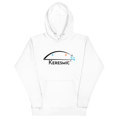 Keresmic Black - Unisex Adult Hoodie with Pouch Pocket