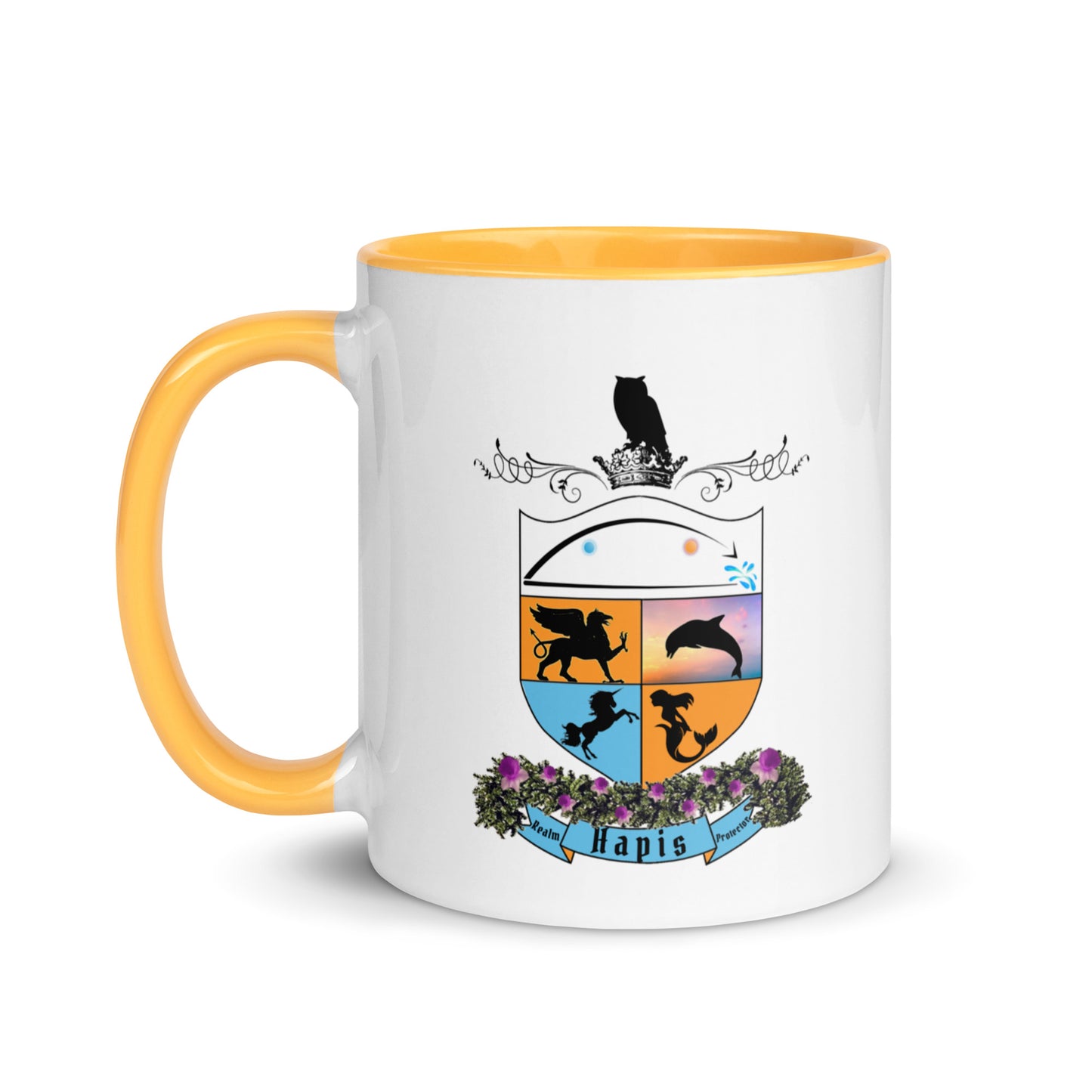 Mug with Color Inside - Hapis Coat of Arms