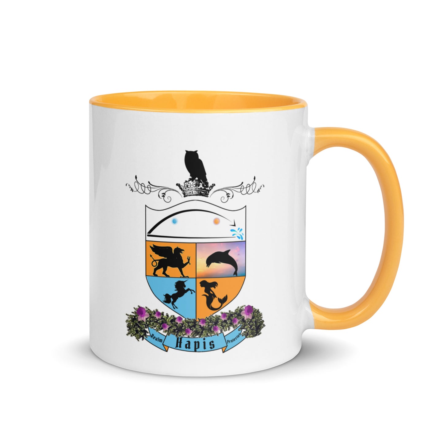 Mug with Color Inside - Hapis Coat of Arms